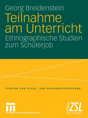 cover image of Teilnahme am Unterricht